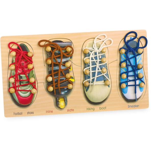 Shoe Threading Board Game