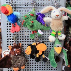Soft Toy Key Rings